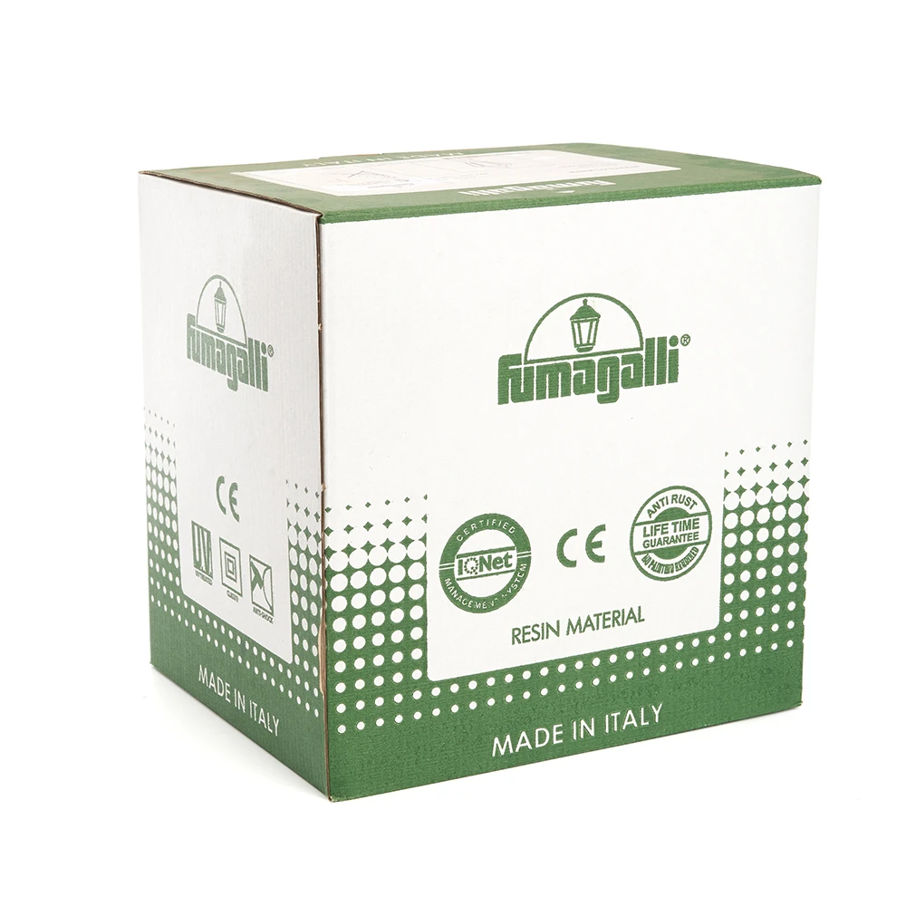 Светильник садово-парковый, Fumagalli E22.110.000.AXE27, 230V E27 черный 11627 11