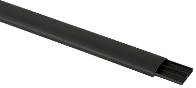 Кабель-канал 50х12 L2000 напольный черн. RAL 9004 ЭРА Б0064453