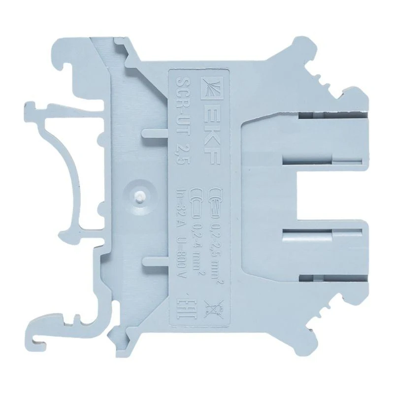 Колодка клеммная винтовая 2.5 UT сер. EKF scr-ut-2.5-g 6