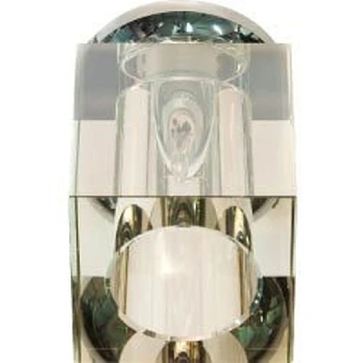 Светильник потолочный, JCD9  50W с желтым стеклом, хром,JD152 18822