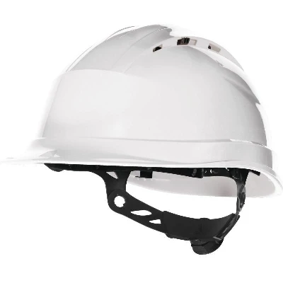 Каска защитная QUARTZ UP IV с вентил. с храповым механизмом бел. Delta Plus QUARUP4BC