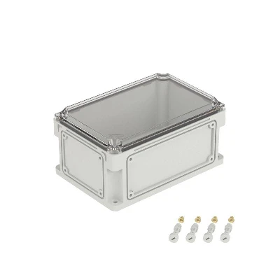 Корпус 300х200х146мм IP67 с прозр. крышкой 21мм с фланцами пластик. DKC 532211