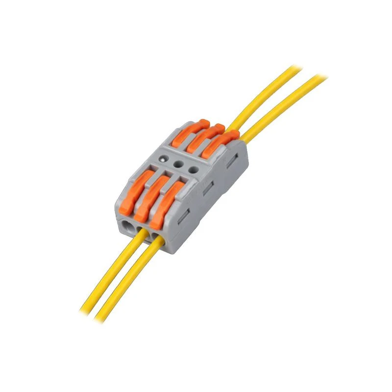 Клемма монтажная СМК PTC-3P 4233 BL/3 450В 32А 0.08-2.5(4.0)кв.мм JazzWay 5073708 6