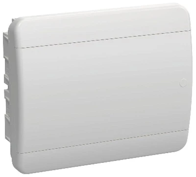 Корпус ЩРВ-П-12 TEKFOR IP41 бел. дверь пластик. IEK TF5-KP13-V-12-41-K01-K01