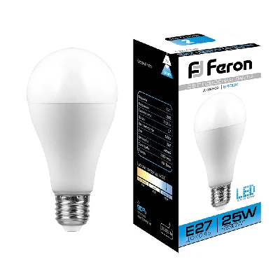 Лампа светодиодная Feron LB-100 Шар E27 25W 175-265V 6400K 25792