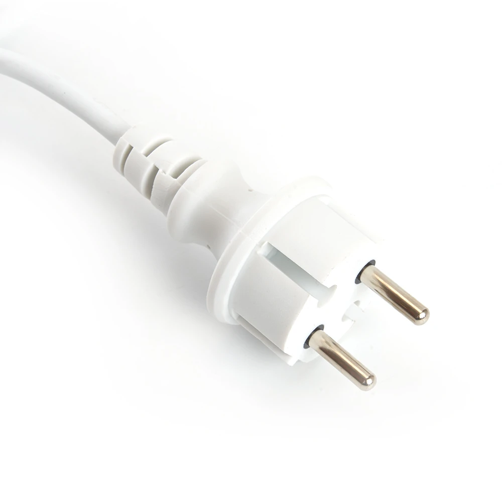 Сетевой шнур для гирлянд 3м, 2*0,5мм2, IP44, белый, DM403 48189 2