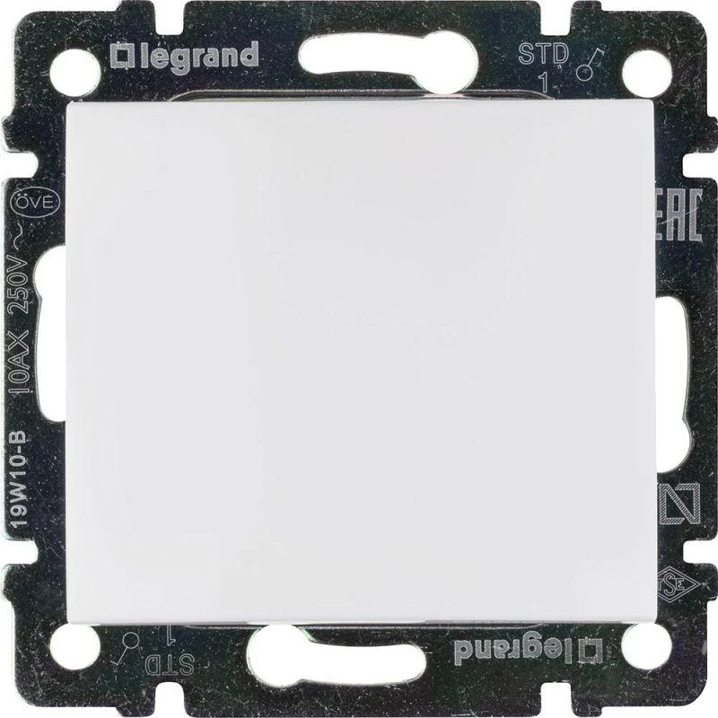 Выключатель 1-кл. СП Valena 10А IP31 250В механизм бел. IEK 774401 1