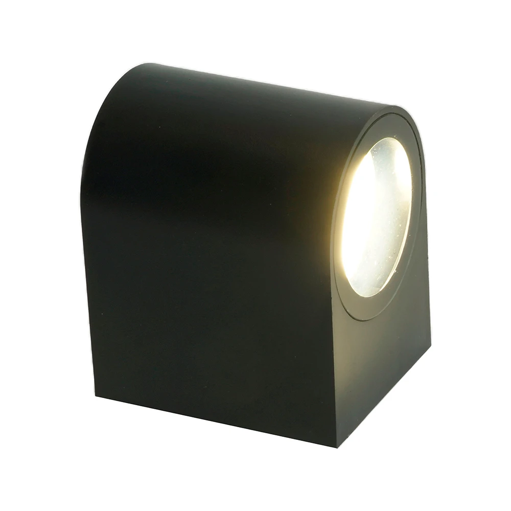 Светильник садово-парковый Feron.ONE DH014-P,на стену, GU10 220-240V, черный пластик 51543 8