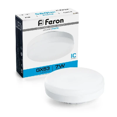 Лампа светодиодная Feron LB-451 GX53 7W 175-265V 6400K 25866