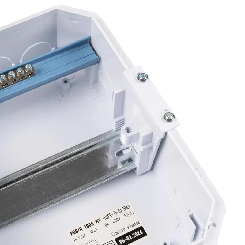 Бокс модульный встраив. PDB/R 1006 WH (ЩРВ-П- 6) IP41 пластик. JazzWay 5071735 11
