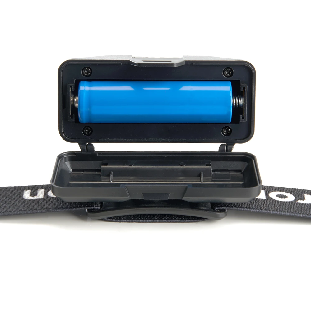 Фонарь налобный Feron TH2309 с аккумулятором USB 1*18650, 3W+2W XPE+COB IP44, пластик 41713 3