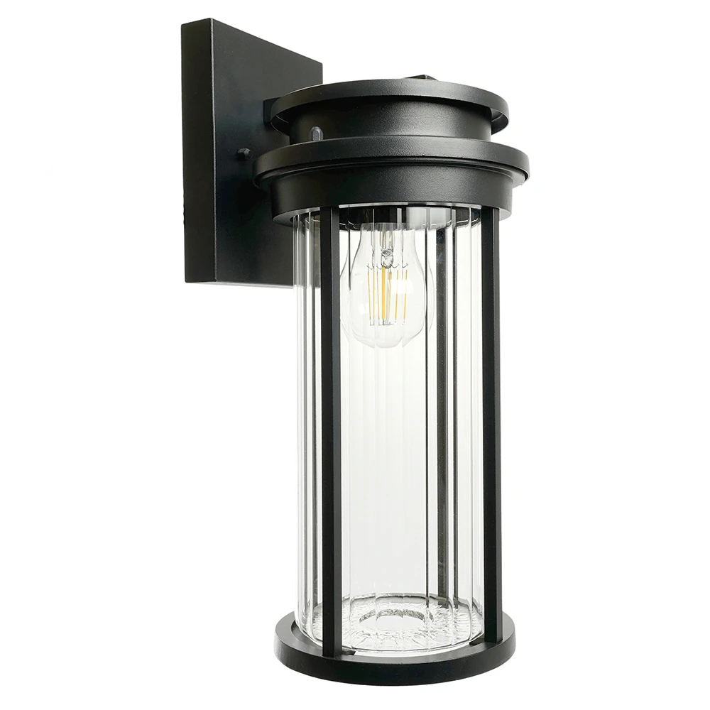Светильник садово-парковый Feron PL781 на стену вниз 40W 220-240V E27, черный 51838 4