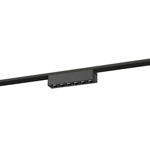 Светильник светодиодный трековый TRM-S5-2-6W4K-BK 6Вт 4000К с направленным светом для тонкого магнитного шинопровода черн. Эра Б0059049 2