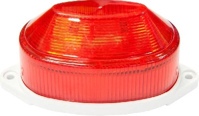 Светильник-вспышка (стробы) 3,5W 230V, красный, ST1A 26004