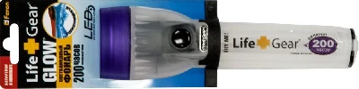 Фонарь 2 Leds сиреневый 3*LR44, TL021 12950