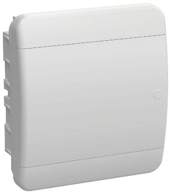 Корпус ЩРВ-П-8 TEKFOR IP41 бел. дверь пластик. IEK TF5-KP13-V-08-41-K01-K01