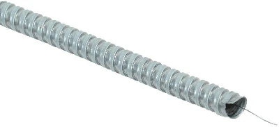 Металлорукав Р3-ЦХ-12 d12мм с протяжкой ELASTA (уп.100м) IEK CMP18-012-K00-100
