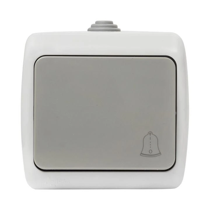 Кнопка звонка 1-кл. ОП Мурманск 10А IP54 сер. EKF EFZ10-026-30-54 3