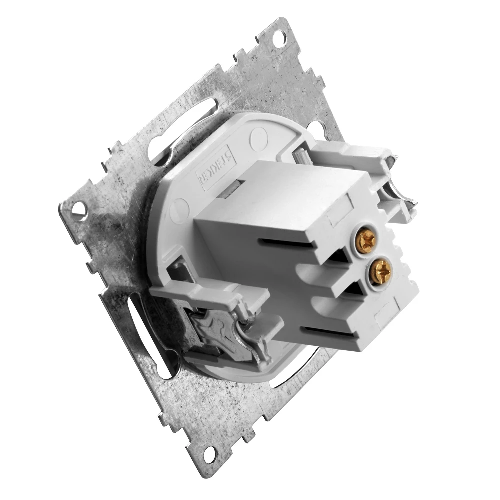 Розетка USB 2-местная (механизм), STEKKER GLS10-7115-01, 250B, 2,1А, серия Катрин, белый 39686 6