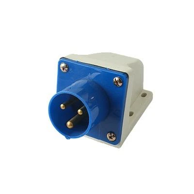 Вилка стационарная для наружн. уст. PPC 513 2PPE 16А 220В IP44 JazzWay 5072817