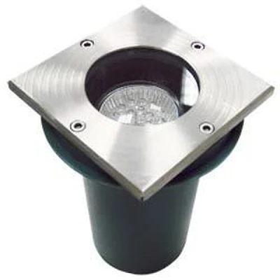 Светильник садово-парковый, JCDR-18LED 230V G5.3 "квадрат" IP65, WL4102 11952
