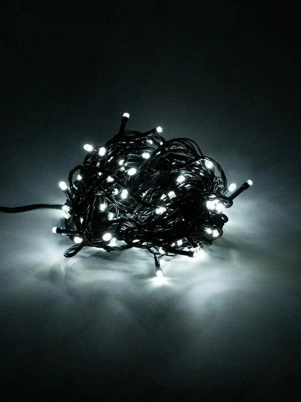 Гирлянда ILD120C-GW 120LED 12м 8 реж. бел. SHlights 4690601041883 2