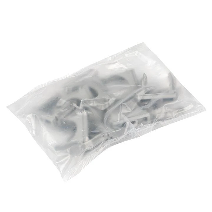 Держатель для труб (клипса) d32мм сер. (уп.10шт) Plast EKF derj-z-32n-r 5