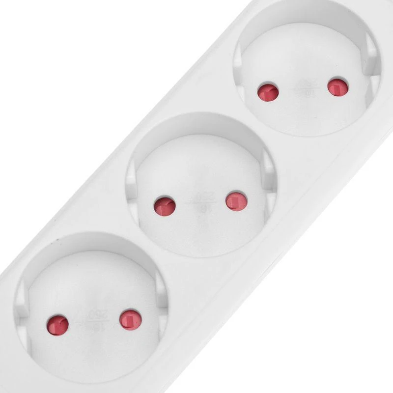 Удлинитель 3х3м без заземл. STANDARD 2х1кв.мм бел. Rexant 13-4007 2