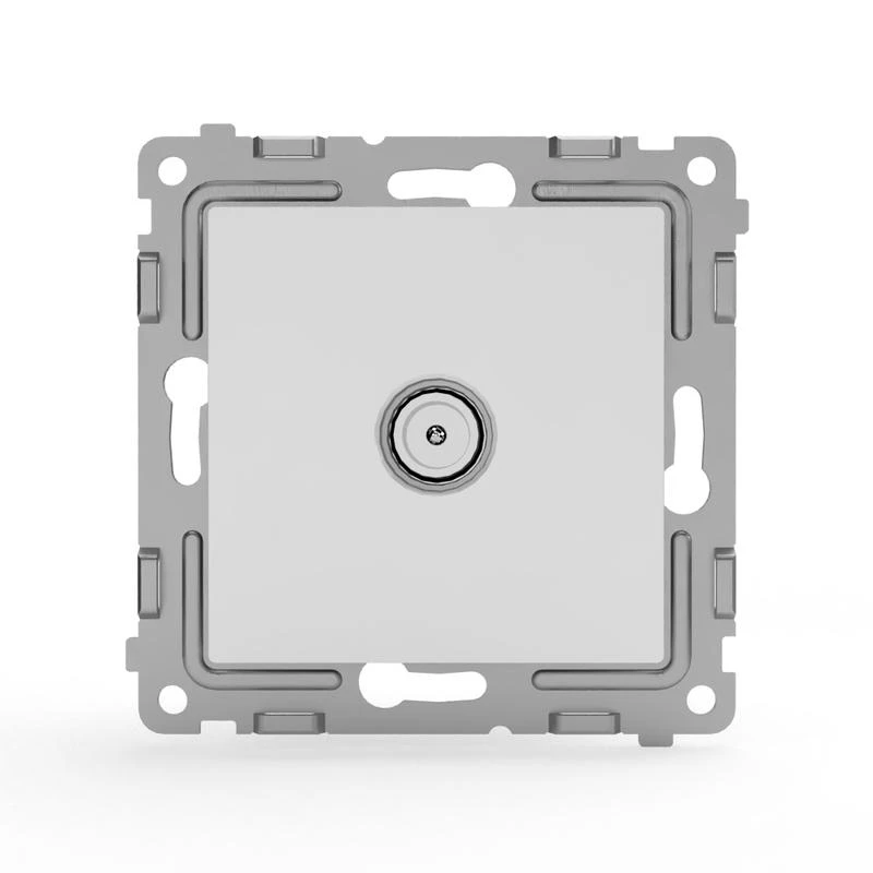 Розетка TV оконечная СП Pixel 1DB механизм бел. TOKOV ELECTRIC TKE-PX-A1O-C01 1