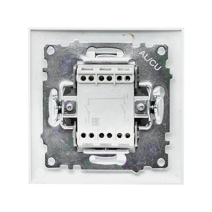 Выключатель 2-кл. СП Валенсия 10А IP20 бел. PROxima EKF EWV10-023-10 4