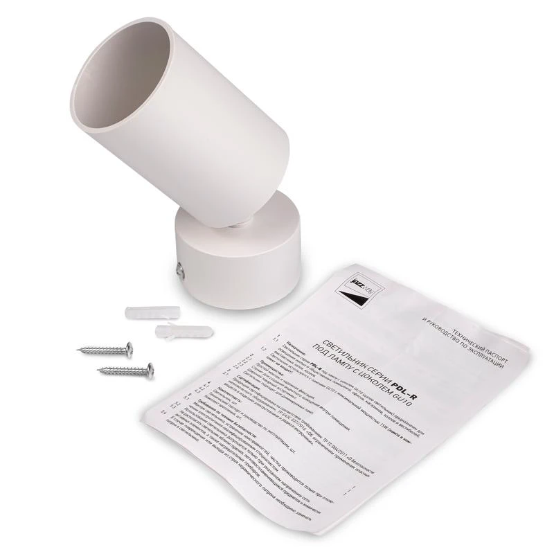 Светильник PDL-R под лампу 1xGU10 макс. 15Вт WH 230В IP20 JazzWay 5049284 4