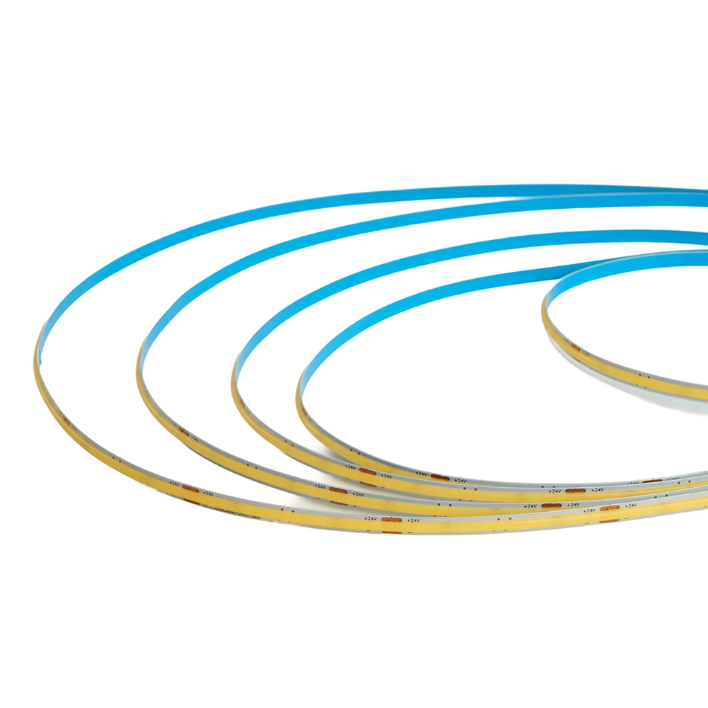 Светодиодная COB лента Feron LS530, 480SMD(2110)/м 12Вт/м 24V 5000*5*1.8мм 3000К 51844 1