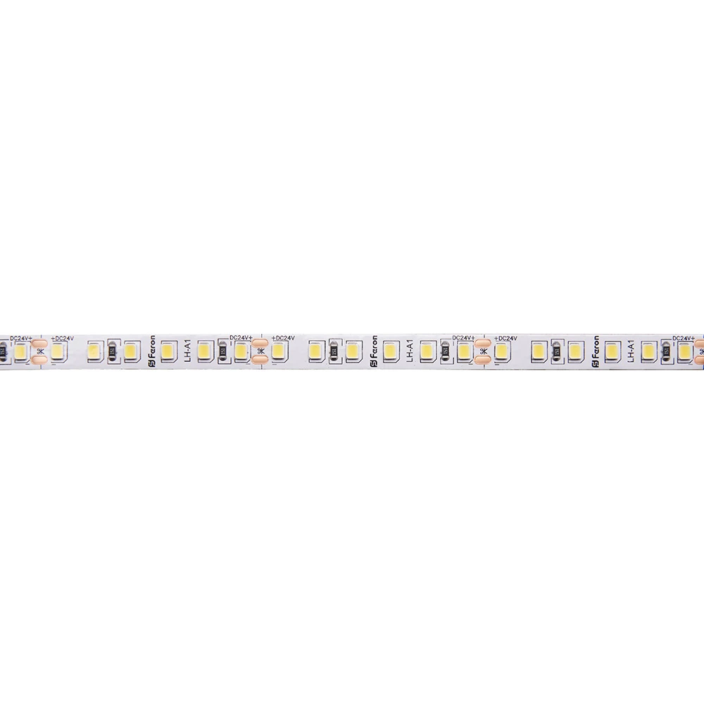Светодиодная LED лента Feron LS501, 120SMD(2835)/м 11Вт/м 24V 5000*8*1.22мм 3000К IP20 41056 3