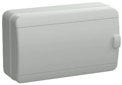 Корпус КМПн-12 TEKFOR IP65 сер. непрозр. дверь пластик. IEK TF5-KP73-N-12-65-K03-K03