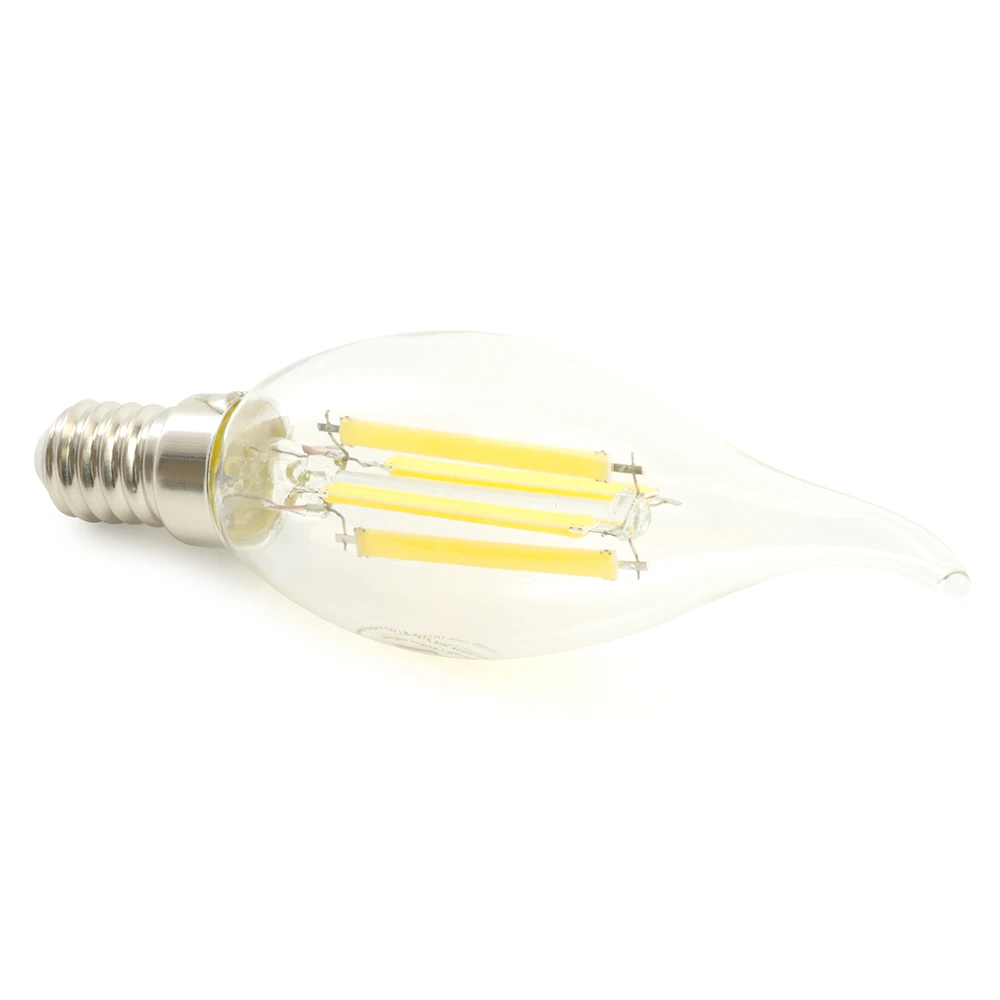 Лампа светодиодная Feron.PRO LB-1216 Свеча на ветру E14 6W 175-265V 4000K 51263 4