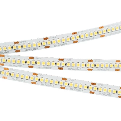 Лента светодиодная RT-A240-10mm 24V Warm 2700К 19.2Вт/м IP20 3528 (уп.5м) Arlight 017428(1)