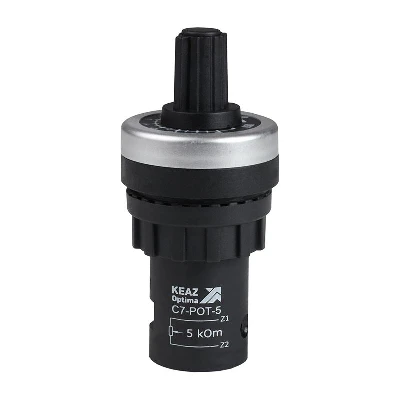 Потенциометр OptiSignal Compact D22 С7-POT-5 5кОм XB4BD912R5K КЭАЗ 362215