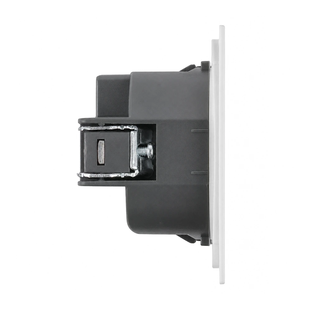 Розетка HDMI 2.0 Type A (механизм), STEKKER, серия Эмили, RST00-5118-01, белый фарфор, soft touch 50827 3