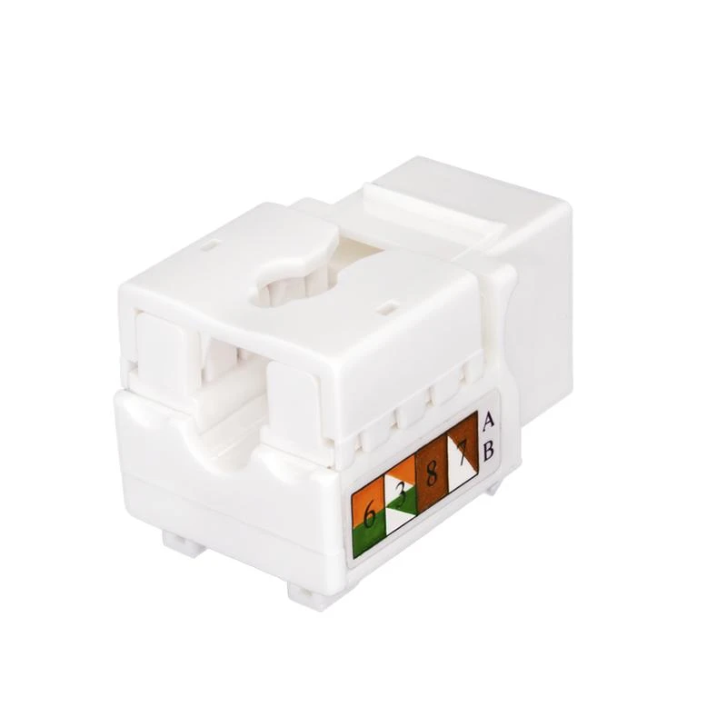 Модуль Keystone Jack RJ45 (8P8C) UTP кат.5E инструментал. бел. SUPRLAN 10-0313 3
