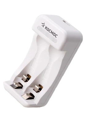 Устройство зарядное для аккум. батареек AA; AAA 2 слота КОСМОС KOC801USB 0