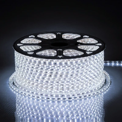 Cветодиодная LED лента Feron LS704, 60SMD(2835)/м 4.4Вт/м 100м 220V 6400K IP65 26243