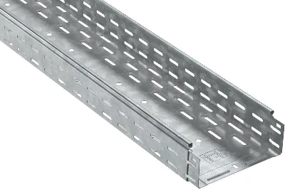 Лоток листовой перфорир. 300х80 L3000 сталь HDZ IEK CLP10-080-300-3-M-HDZ