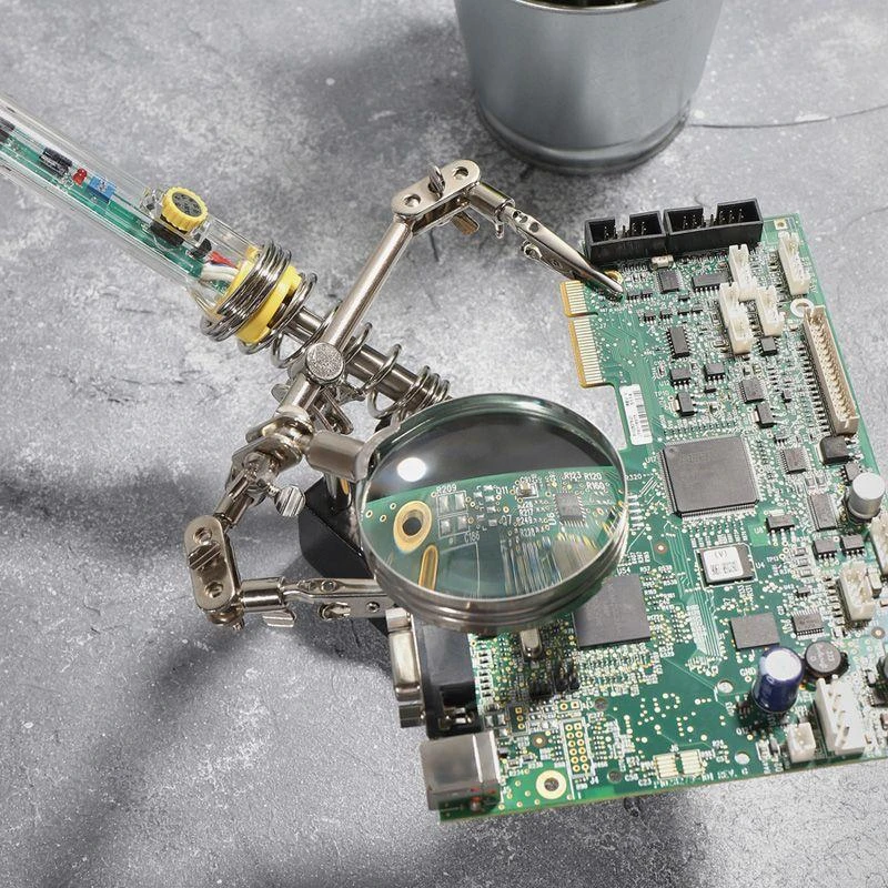 Подставка под паяльник "Третья рука" Rexant 12-0252 3