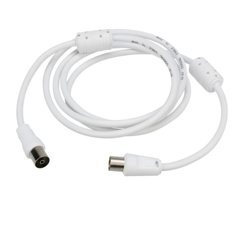 Шнур TV Plug - TV Jack 1.5м бел. Rexant 18-0002 3