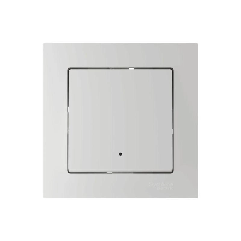 Выключатель 1-кл. AtlasDesign Smart 10А (сх. 1) L+N с подсветкой Zigbee механизм бел. SE ATN000113Z 2