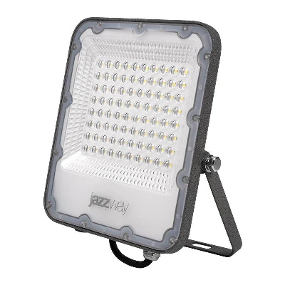 Прожектор светодиодный PFL-S4 50Вт 6500К IP65 80град. ДО с линзовым модулем JazzWay 5036420