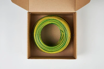 Провод H07V-K 1.5 GN/YE (коробка) (уп.100м) LAPP 3120000397