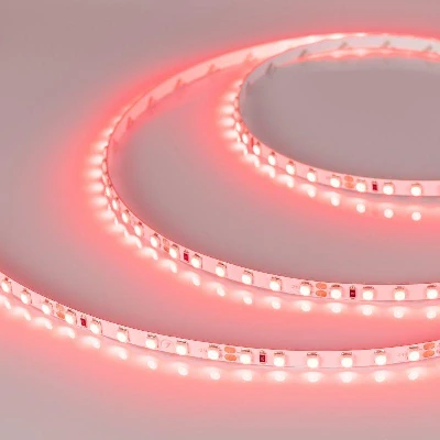 Лента светодиодная RT-A120-5mm 24V Red 9.6Вт/м IP20 2835 (уп.5м) Arlight 015657(2)