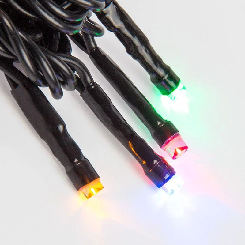 Гирлянда светодиодная управляемая"Нить" 20м 200LED мультиколор 20Вт 220-240В IP65 8 режимов провод ПВХ черн. (нужен контроллер 217-204) Neon-Night 303-149 3