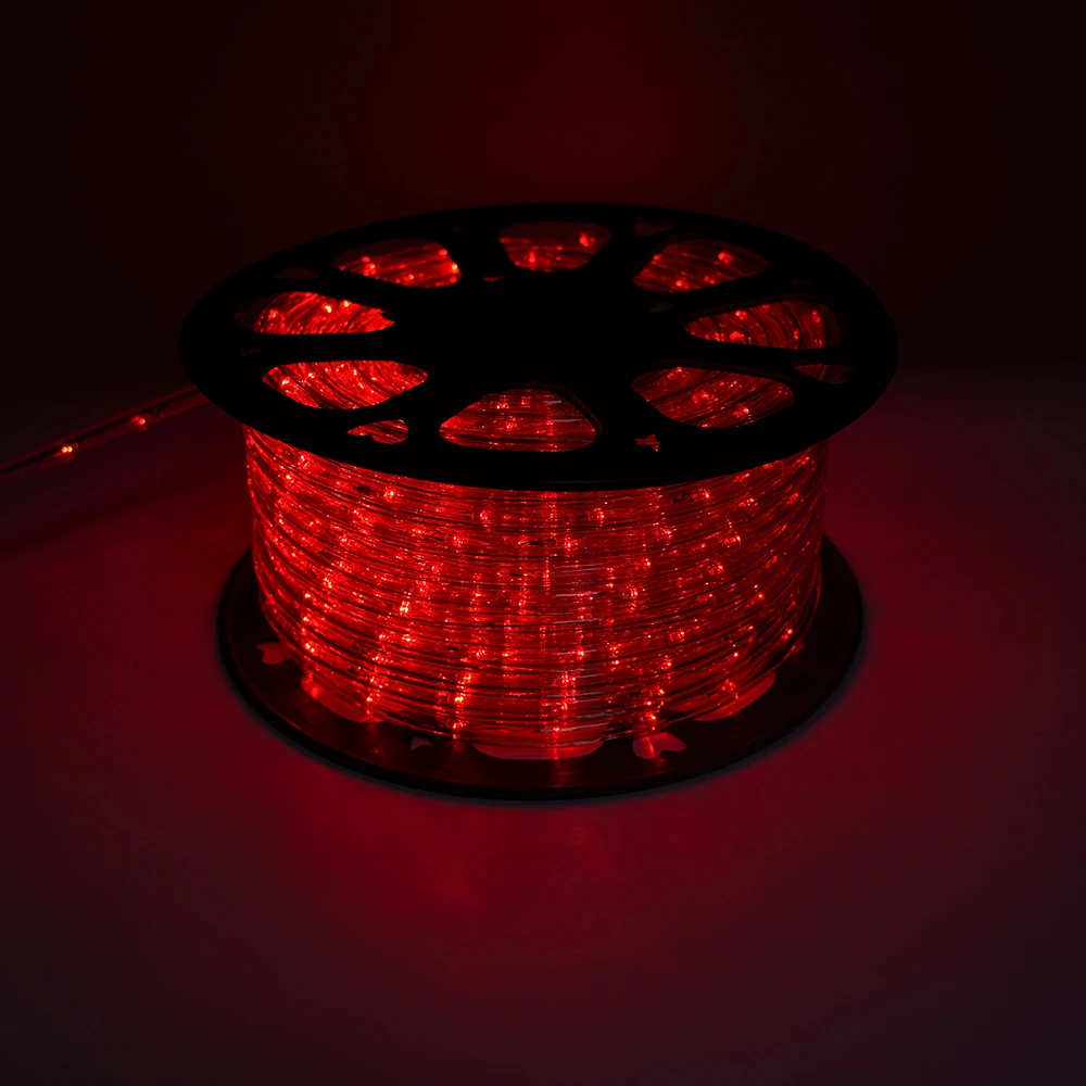 Дюралайт светодиодный Feron LED-R2W 2-х жильный, RGB 1,44Вт/м 24LED/м 50м 230V 41031 6